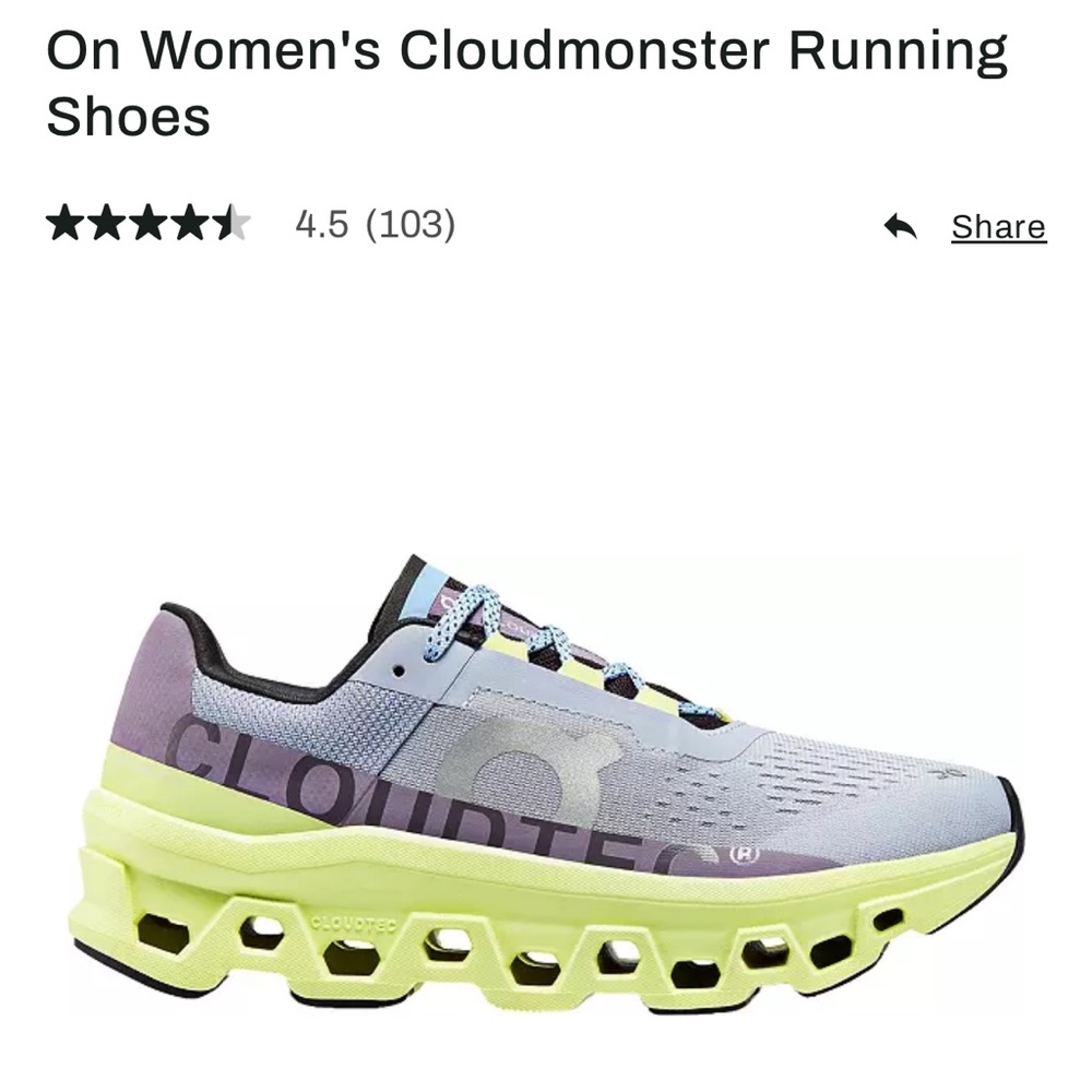On Cloudmaster women’s running shoes